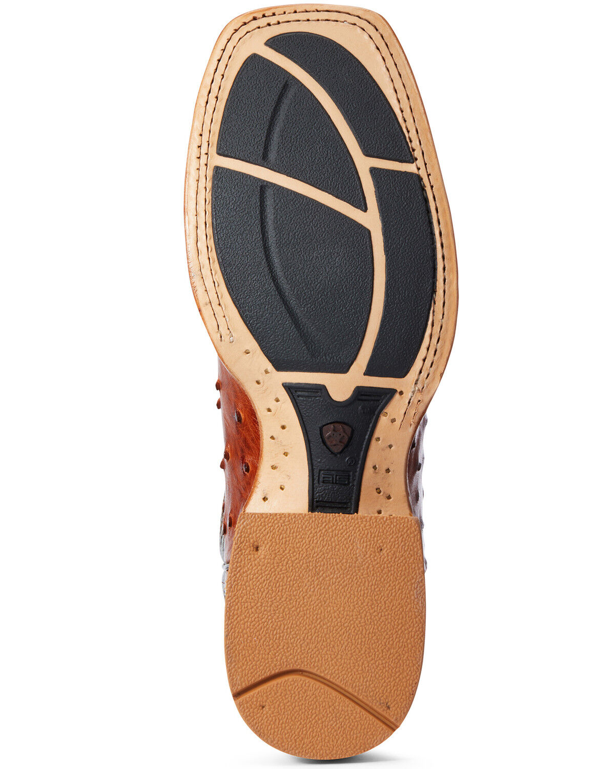 Image #5 - Ariat Men's Gallup Brandy Western Boots - Broad Square Toe, Brown, hi-res
