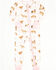 Image #1 - Angel Dear Infant Girls' Horse Print Footie Onesie, Pink, hi-res