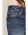 Image #4 - Shyanne Little Girls' Westend Medium Wash Horse Pocket Bootcut Stretch Denim Jeans, Medium Wash, hi-res