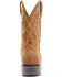 Image #5 - Durango Men's Westward Western Performance Boots - Broad Square Toe, Brown, hi-res