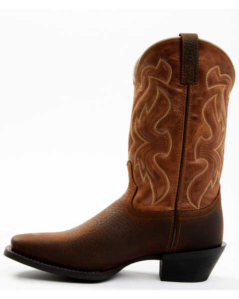 Image #3 - Laredo Men's Mckinney Western Boots - Square Toe, Brown, hi-res