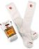 Image #1 - Dan Post Women's Cowgirl Certified Boot Socks (2-pack), White, hi-res