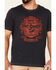 Flag & Anthem Men's Navy Fire Hot Sauce Graphic Slub Short Sleeve T-Shirt , Navy, hi-res