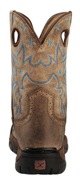 Image #8 - Twisted X Women's Distressed All Around Barn Boot - Round Toe, Bomber, hi-res