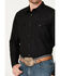 Image #3 - Gibson Men's Southside Satin Stripe Pearl Snap Western Shirt , Black, hi-res