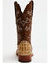 Image #5 - Tanner Mark Men's Ridgeback Caiman Print Western Boots - Broad Square Toe, Oryx, hi-res