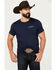 Image #2 - Pendleton Men's Bridge Creek Diamond Short Sleeve T-Shirt, Navy, hi-res