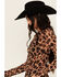 Image #2 - Free People Women's Something Extra Leopard Print Long Sleeve Tunic Top, Brown, hi-res