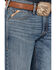 Ariat Men's M4 Riverbend Landry Medium Wash Relaxed Straight Jeans, Blue, hi-res