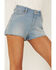 Image #2 - Idyllwind Women's High Risin' Wichita Wash Raw Edge Hem Denim Shorts, Super Light Wash, hi-res