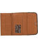 Image #2 - American West Women's Saddle Ridge Tri-Fold Wallet , Rust Copper, hi-res