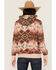 Image #4 - Ariat Women's Boot Barn Exclusive Southwestern Print Logo Hoodie, Pink, hi-res