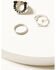 Image #1 - Shyanne Women's Horseshoe Ring Set - 3 Piece, Silver, hi-res