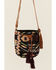 Prime Time Jewelry Women's Southwestern Pattern Canvas Bucket Bag, Tan, hi-res