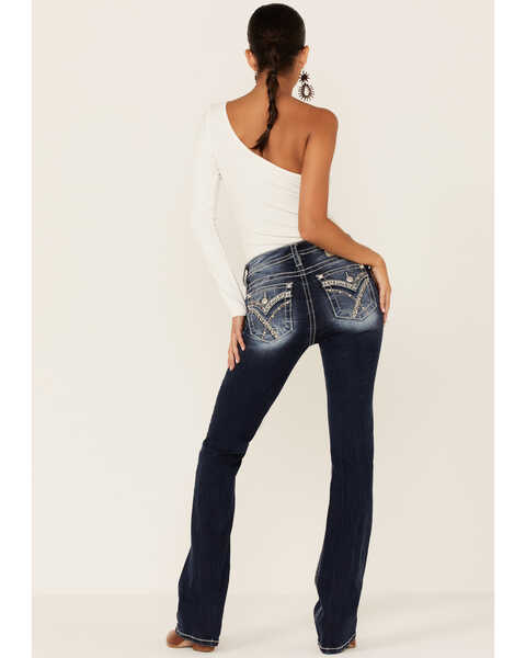 Image #4 - Miss Me Women's Leopard Chloe Bootcut Jeans, , hi-res