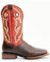 Image #2 - Dan Post Men's Leon Red Top Western Performance Boots - Broad Square Toe, Red, hi-res