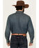 Image #4 - Cody James Men's Medium Wash Denim Long Sleeve Pearl Snap Western Shirt, Medium Wash, hi-res