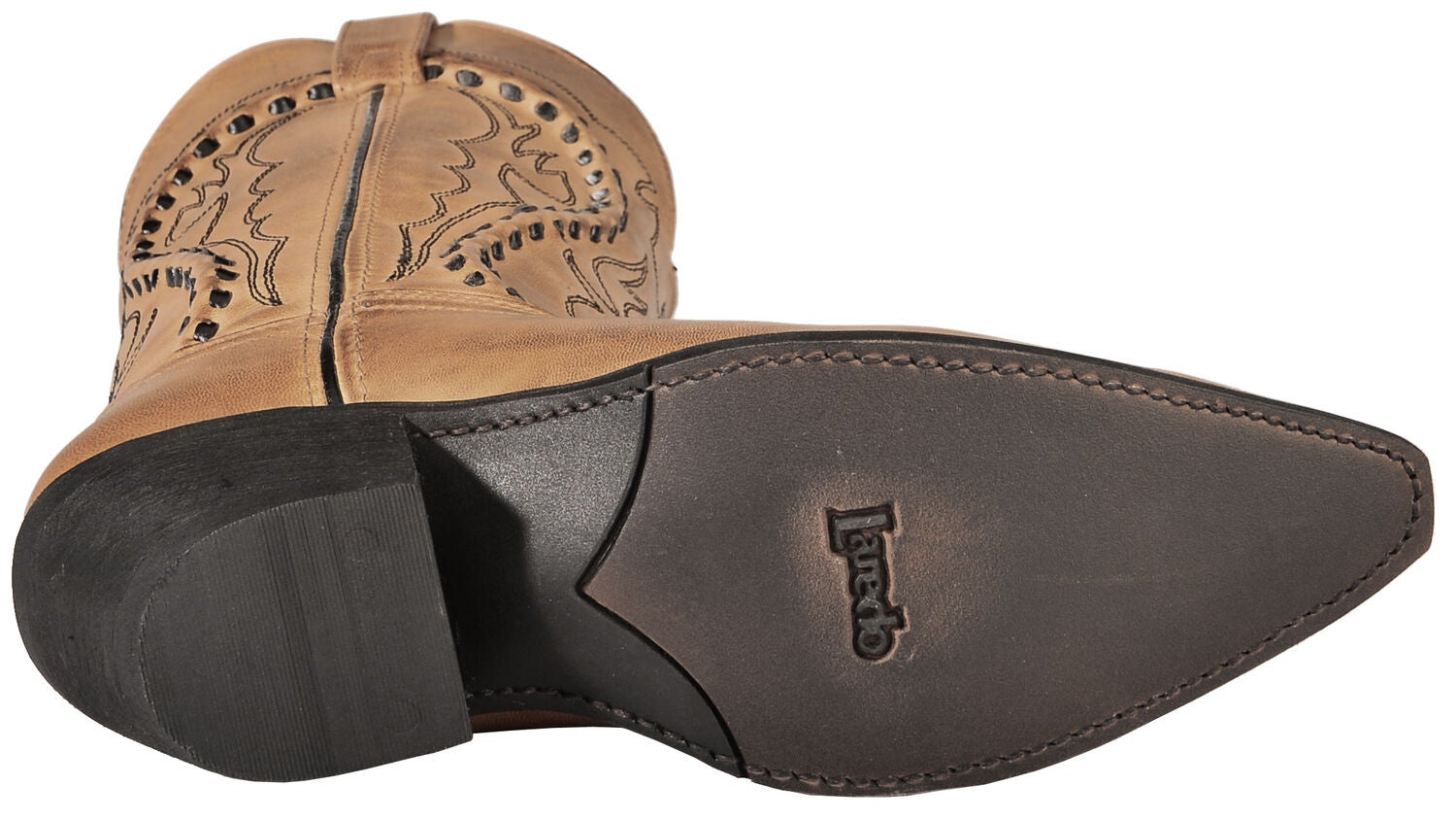 Image #5 - Laredo Men's Laramie Western Boots - Snip Toe, , hi-res