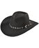 Image #1 - Outback Trading Co. Wallaby UPF 50 Sun Protection Crushable Hat, Black, hi-res