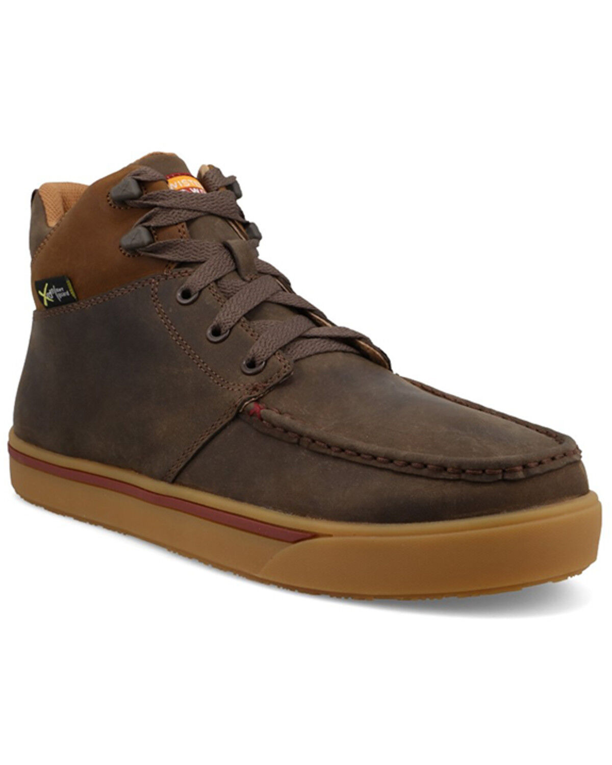 Image #1 - Twisted X Men's 5" Work Kicks - Nano Toe, Brown, hi-res