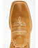 Image #6 - Justin Women's Gypsy Suede Western Booties - Square Toe, Honey, hi-res