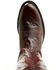 Image #6 - Tony Lama Men's Western Boots - Round Toe, Dark Red, hi-res