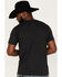 Image #4 - Tony Lama Men's Neon Sign T-Shirt, Charcoal, hi-res