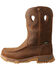 Image #3 - Twisted X Men's CellStretch Met Guard Western Work Boots - Nano Composte Toe, Brown, hi-res