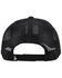 Image #2 - Hooey Men's Bronx Rubber Patch Trucker Cap, Black, hi-res