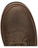 Image #6 - Justin Men's Rivot Lace-Up Work Boots - Soft Toe , Brown, hi-res