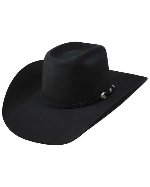 Resistol Men's SP Western Hat, Black, hi-res