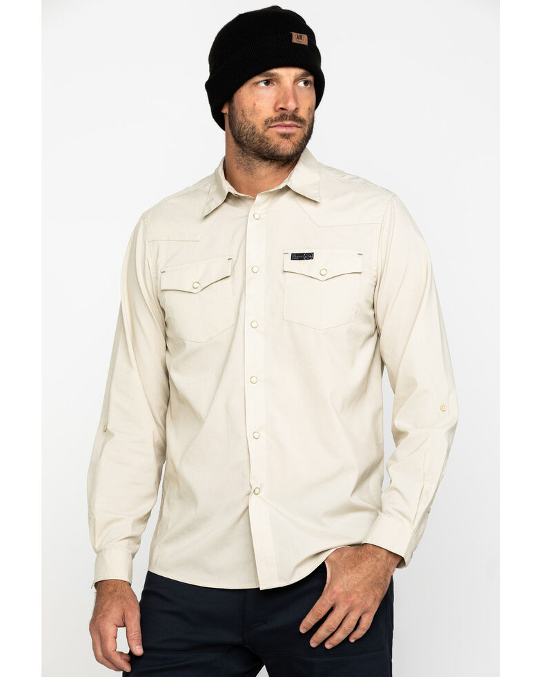 wrangler khaki work shirts