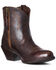 Image #1 - Ariat Women's Darlin Sassy Western Booties - Round Toe, Brown, hi-res