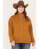Image #1 - Ariat Women's R.E.A.L. Quilted Zip Jacket - Plus, Brown, hi-res