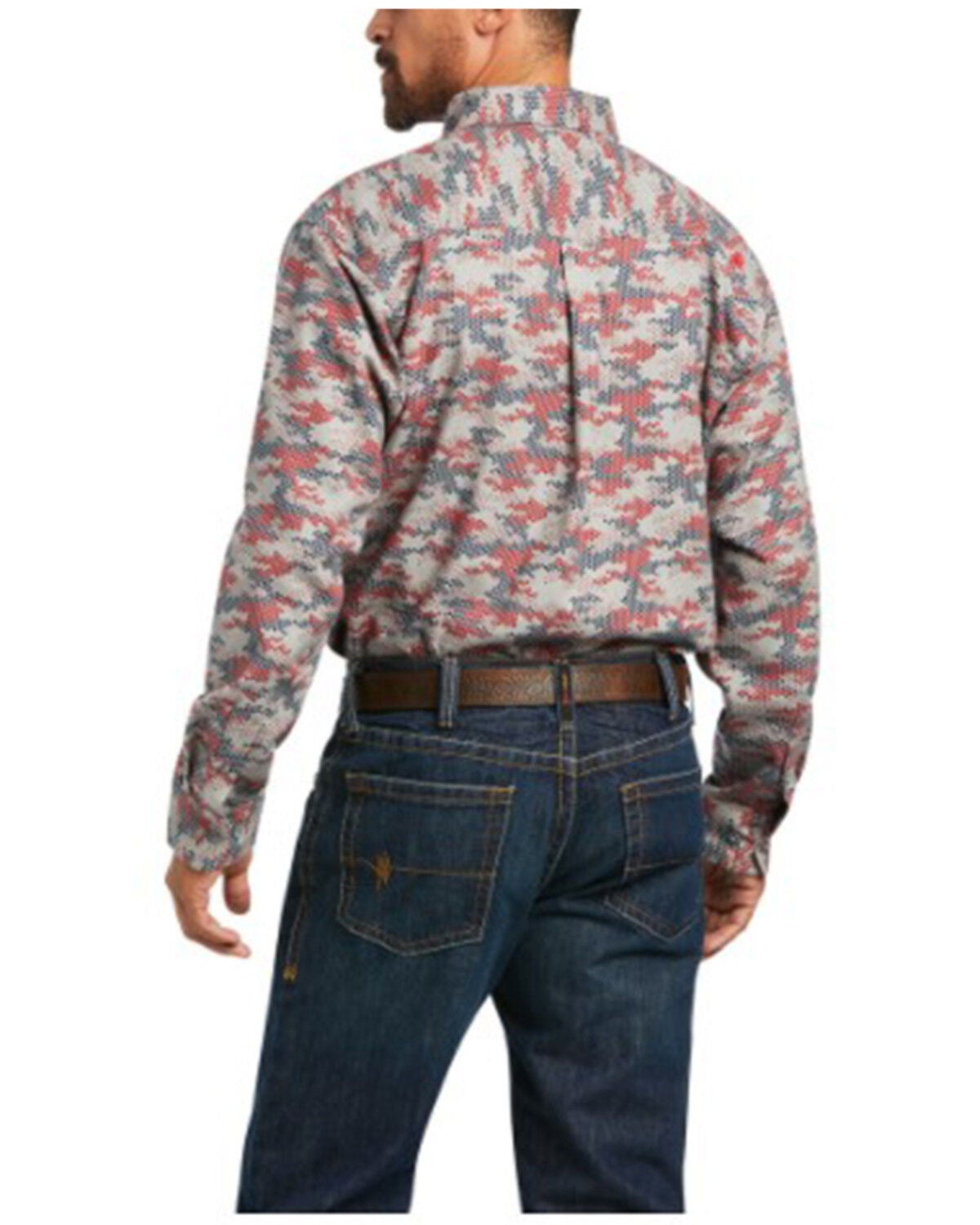 Ariat Men's FR Alloy Patriot Camo Print 