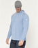 Image #2 - Ariat Men's FR Baselayer Hooded Long Sleeve Work Shirt, Medium Blue, hi-res