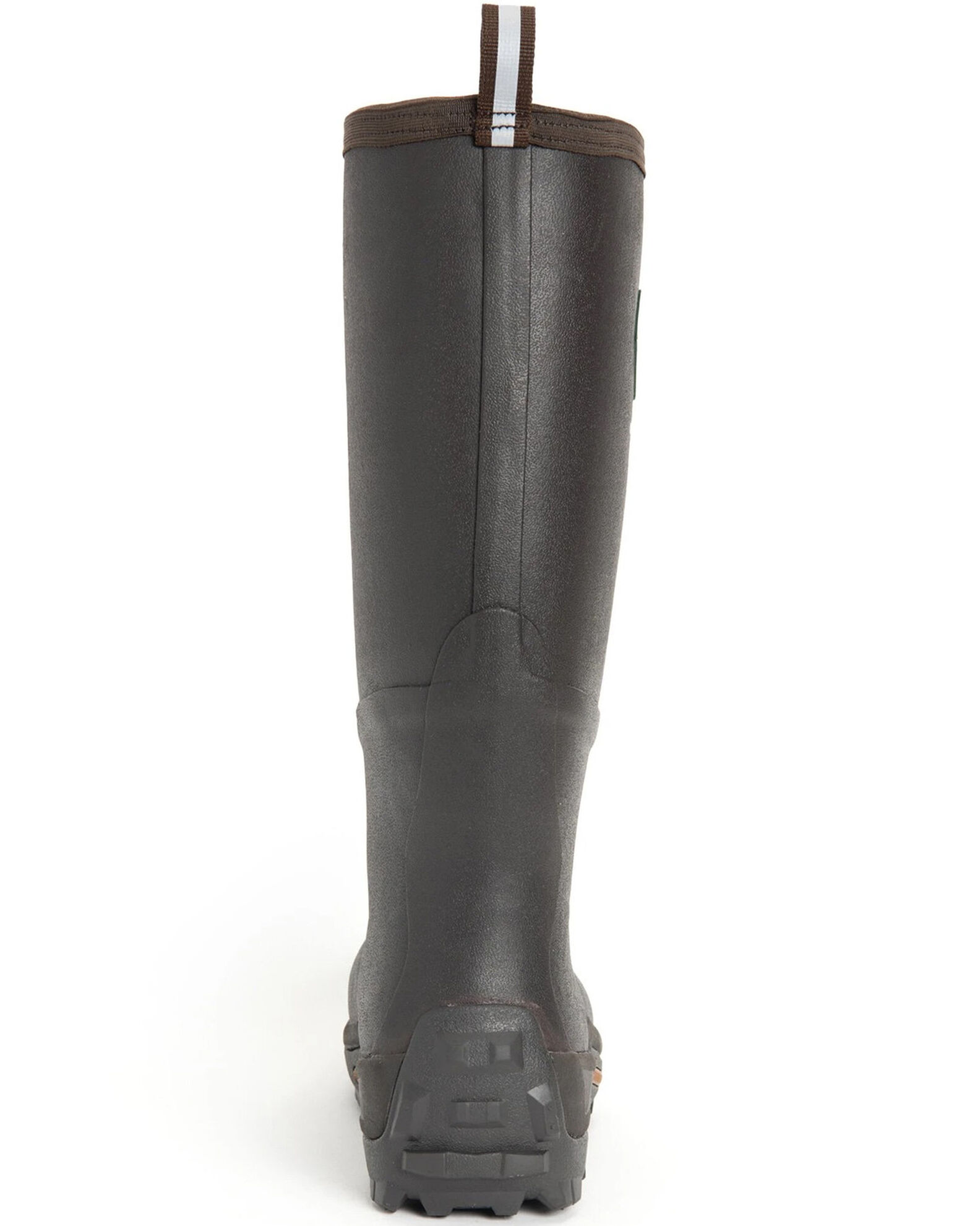 Image #4 - Muck Boots Men's Wetland Snake Rubber Boots - Round Toe, Brown, hi-res