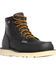 Image #1 - Danner Men's Bull Run 6" Lace-Up EH Work Boots - Moc Toe, Black, hi-res