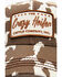 Image #2 - Idyllwind Women's Crazy Heifer Cow Print Baseball Cap , Brown, hi-res
