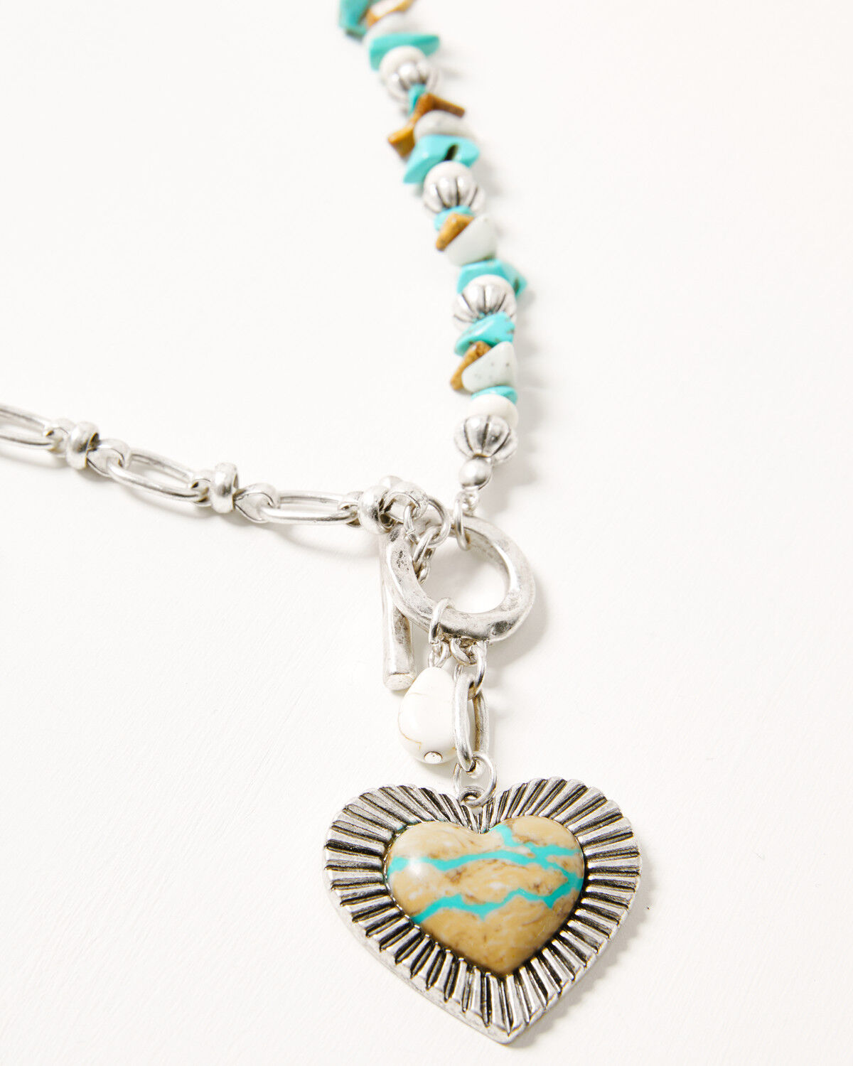 Image #2 - Shyanne Women's Sedona Sky Heart Jewelry Set - 2 Piece, Silver, hi-res