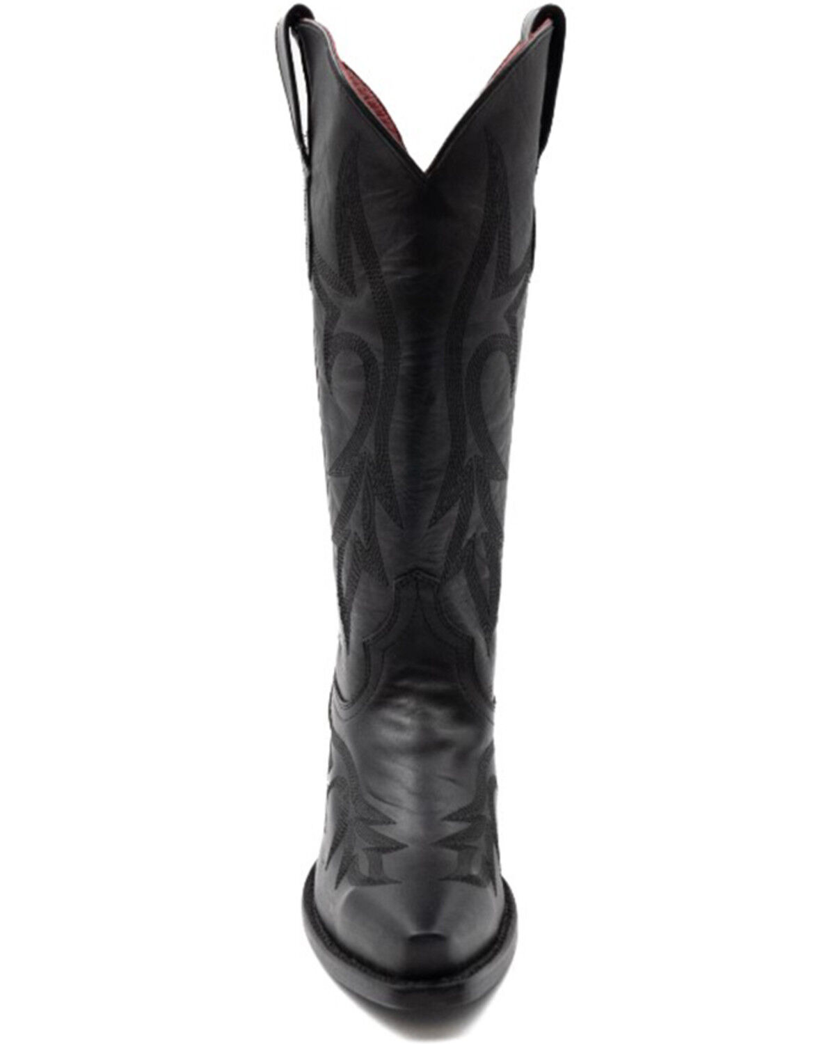 Image #4 - Ferrini Women's Scarlett Western Boots - Snip Toe, Black, hi-res