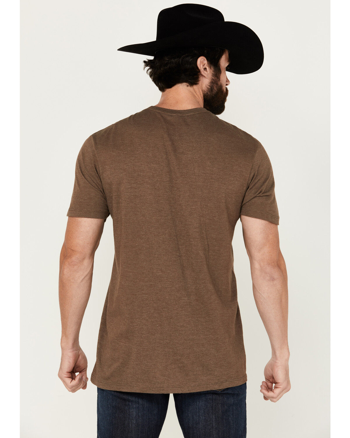 Image #4 - Cody James Men's Freedom Short Sleeve Graphic T-Shirt, Brown, hi-res