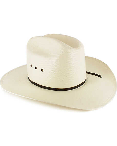 Resistol Kids' Straw Cowboy Hat, Natural, hi-res