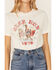 American Highway Women's Beer Run Graphic Short Sleeve Tee, Ivory, hi-res