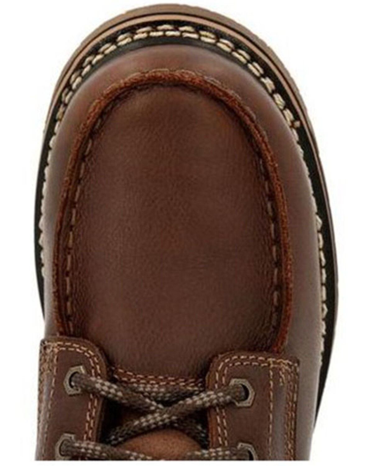 Image #6 - Georgia Boot Men's AMP LT Waterproof Work Boots - Soft Toe, Brown, hi-res