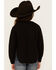 Image #4 - Cotton & Rye Girls' Boot Applique Round Bottom Sweater , Black, hi-res
