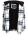 Image #2 - Urban Republic Toddler Boys' Plaid Print Sherpa Lined Hooded Shirt Jacket, White, hi-res