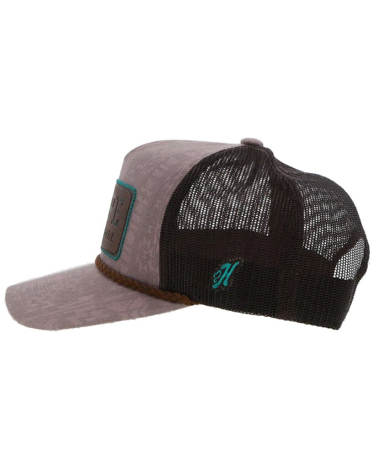 Image #3 - Hooey Women's Rope Like a Girl Trucker Cap, Pink, hi-res