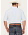 Image #4 - Wrangler Men's Classic Plaid Print Short Sleeve Button-Down Western Shirt - Tall, White, hi-res