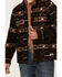 Image #3 - Powder River Outfitters Men's Southwestern Print Berber Zip Jacket, Dark Brown, hi-res